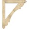 Ekena Millwork Olympic Arts and Crafts Rough Sawn Bracket w/ Offset Brace, Douglas Fir, 6"W x 34"D x 40"H BKT0604X34X40OLY03RDF - alternate 3